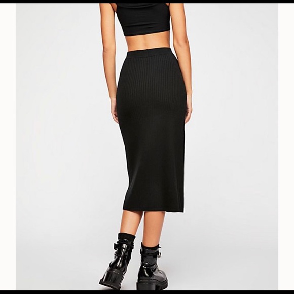 Free People Skyline Midi Skirt - Picture 4 of 6